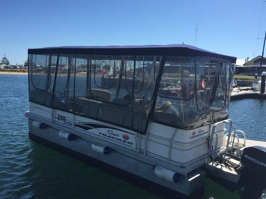 pontoon boat bimini mandurah